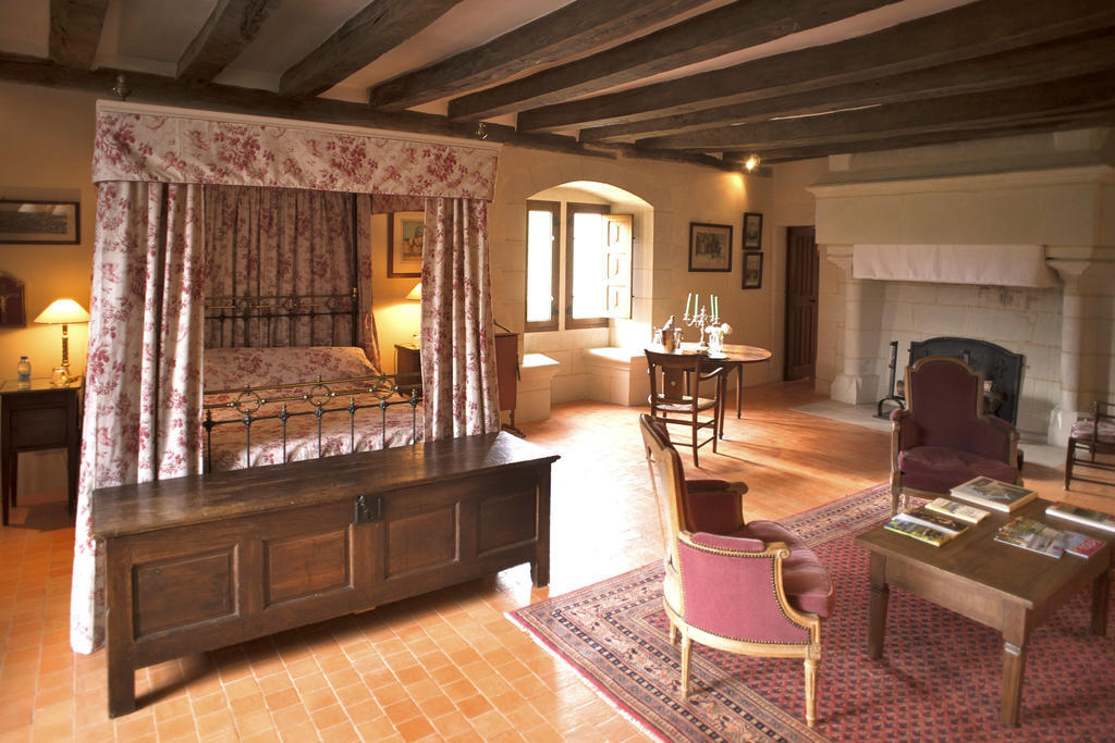 Manoir Du Bois Noblet Bed and Breakfast Louerre Rum bild
