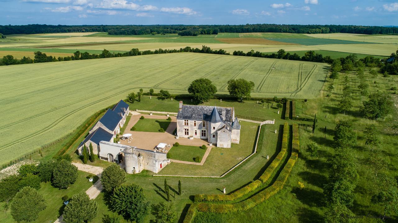 Manoir Du Bois Noblet Bed and Breakfast Louerre Exteriör bild